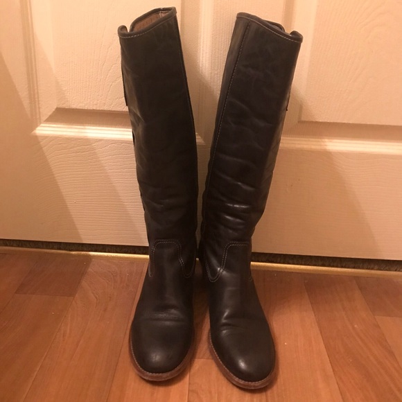Coach Black rider tall Boots - Picture 1 of 16